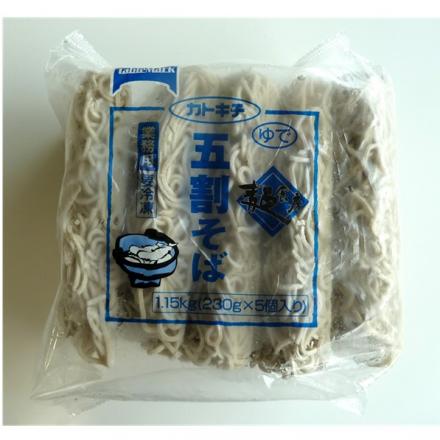 カフェファディ Online Shop テーブルマーク 麺食房 五割そば 230g 5