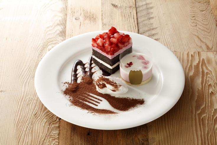 フレック スクエアストロベリーケーキ 288g・6個入り)