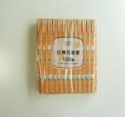 大和物産　水玉袋入元禄割箸　100膳入
