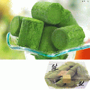 ヒカリ乳業　生チョコアイス抹茶 8粒