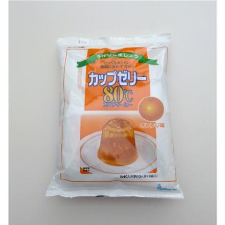 カフェファディ Online Shop 伊那食品 カップゼリー80 オレンジ味 0g 3