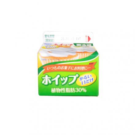 メグミルク　ホイップかるい口どけ植物性脂肪30%　200ml