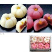 花餅　紅梅・白梅　6個入(各3個)【年末限定商品】