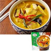 タイで食べたグリーンカレーセット 216g