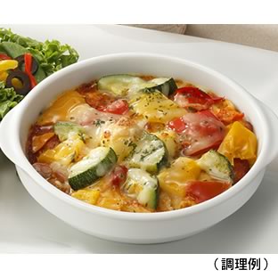 グリル野菜とペンネのチーズグラタン