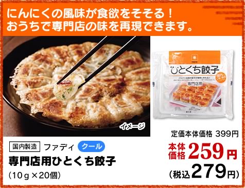 専門店用ひとくち餃子