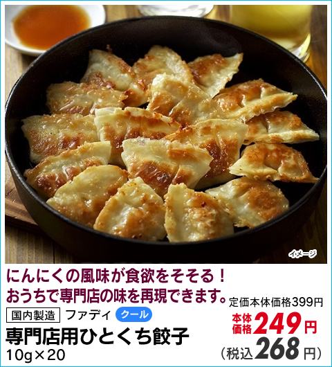 専門店用ひとくち餃子