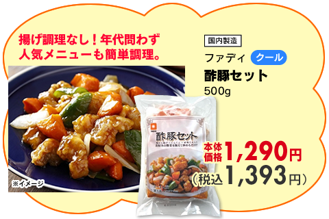 酢豚セット