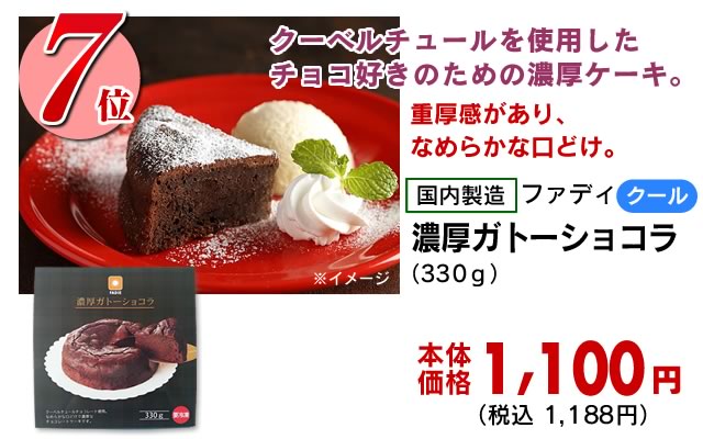 濃厚ガトーショコラ